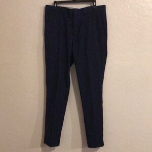H&M navy blue super skinny fit dress pants